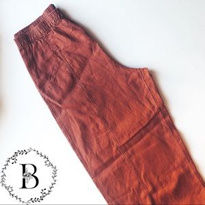 100% Linen Wide Leg Tahari Pants